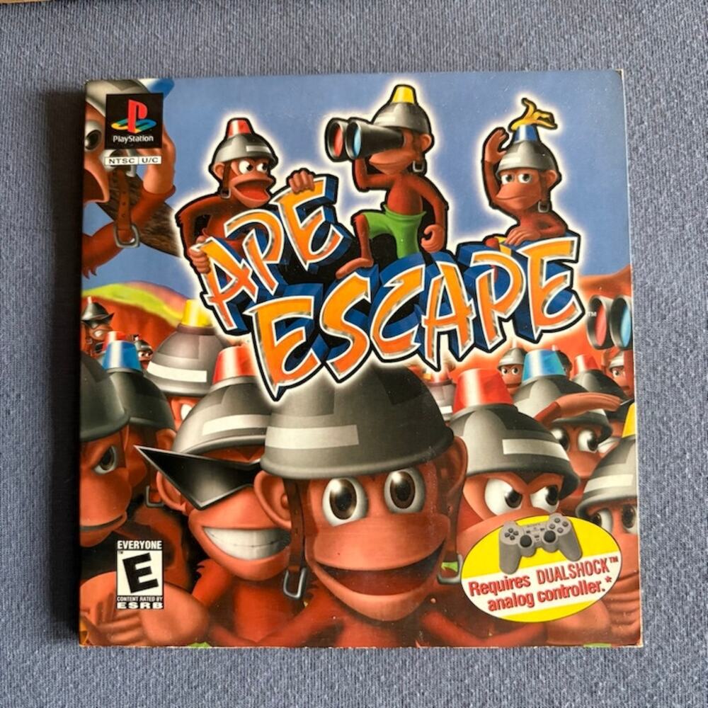 Ape Escape Demo Disc Playstation Underground Walmart CIB EXC Tested Works